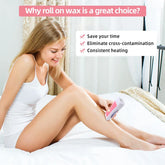 Portable Roll On Wax Warmer Heater Hair Removal Kit